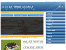 Tablet Screenshot of anthonymartin.org